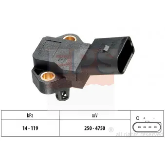 Capteur, pression de suralimentation EPS 1.993.101
