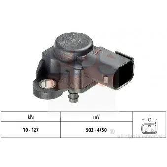 Capteur, pression de suralimentation EPS 1.993.106