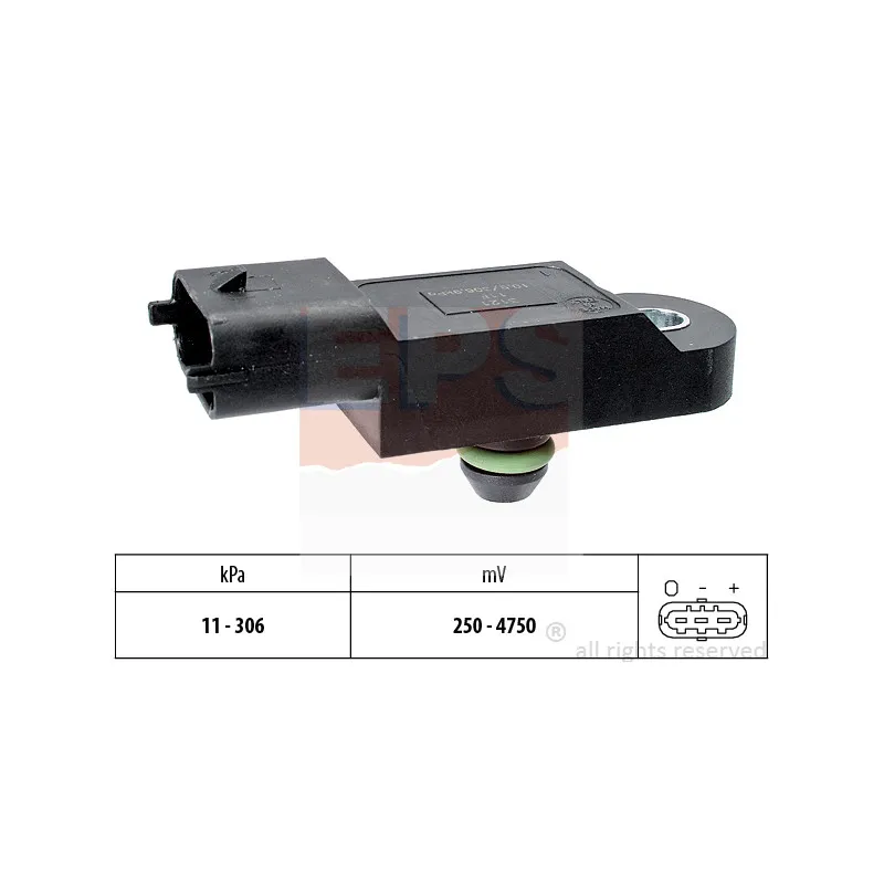 Capteur, pression de suralimentation EPS 1.993.121