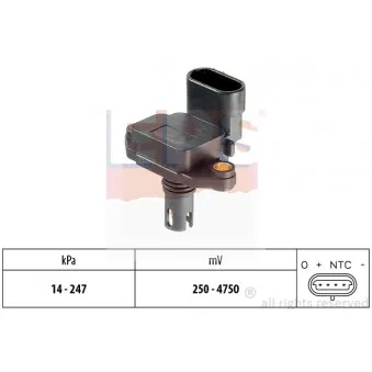 Capteur, pression de suralimentation EPS 1.993.125