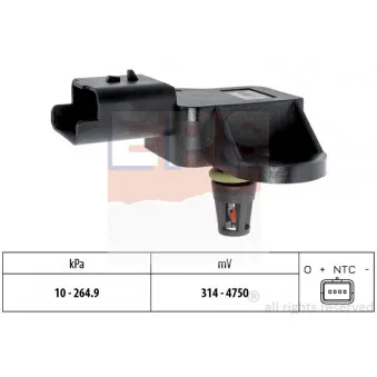 Capteur, pression de suralimentation EPS 1.993.137