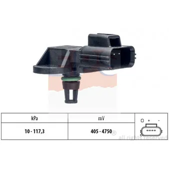 Capteur, pression de suralimentation EPS 1.993.151