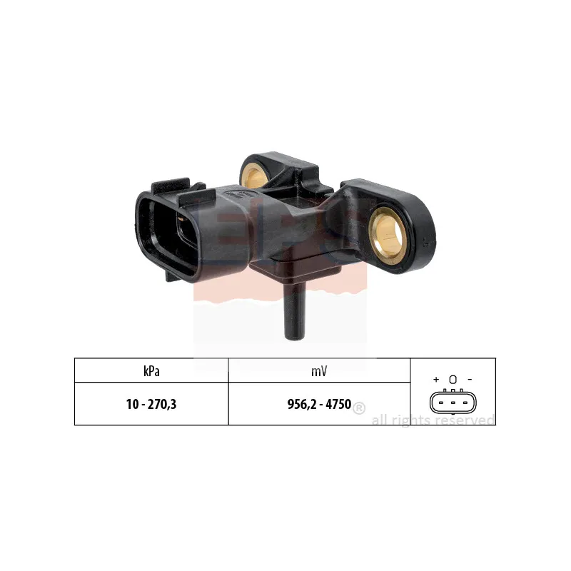 Capteur, pression de suralimentation EPS 1.993.163