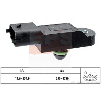 Capteur, pression de suralimentation EPS 1.993.173