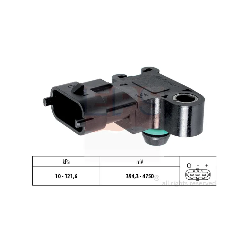 Capteur, pression de suralimentation EPS 1.993.195