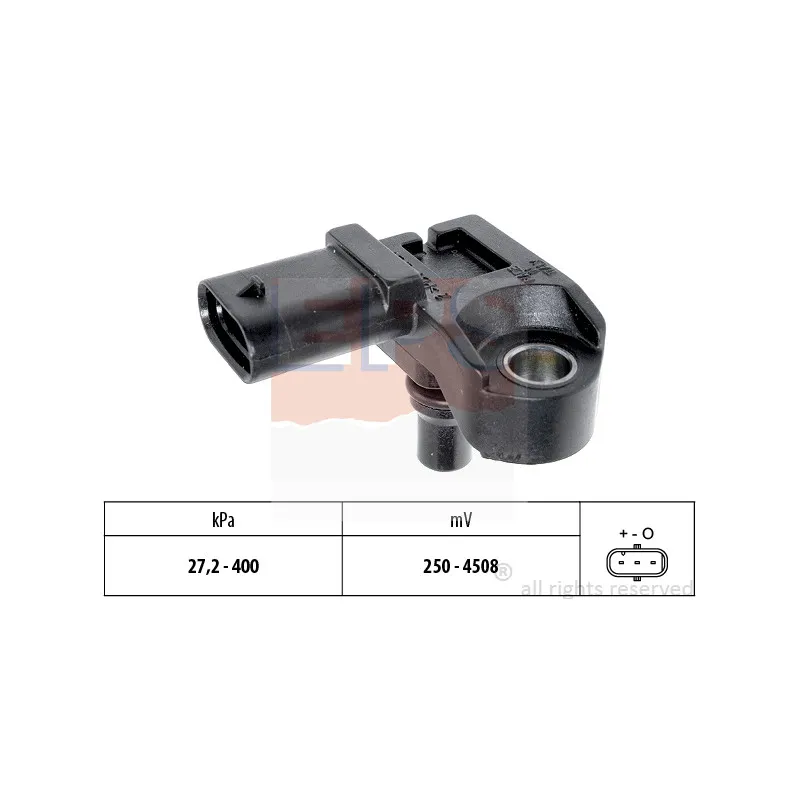 Capteur, pression de suralimentation EPS 1.993.210