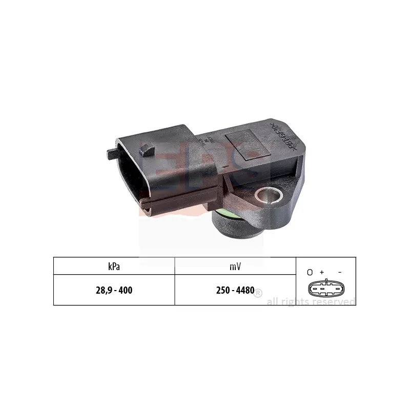Capteur, pression de suralimentation EPS 1.993.249
