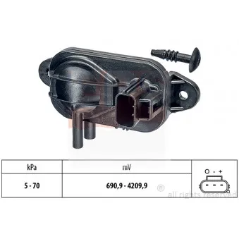 Capteur, pression de suralimentation EPS 1.993.268