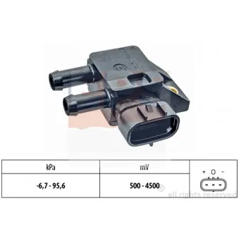 Capteur, pression des gaz échappement EPS 1.993.308