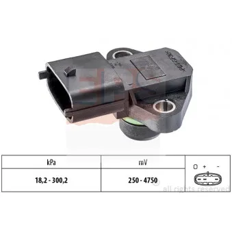 Capteur, pression de suralimentation EPS 1.993.345