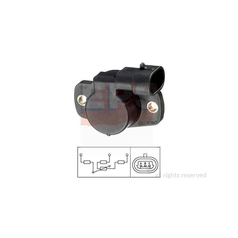 Capteur, position du papillon EPS 1.995.001