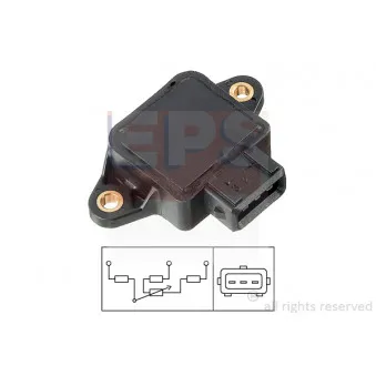 Capteur, position du papillon EPS 1.995.002