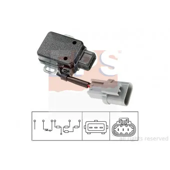 Capteur, position du papillon EPS 1.995.019