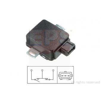 Capteur, position du papillon EPS 1.995.046