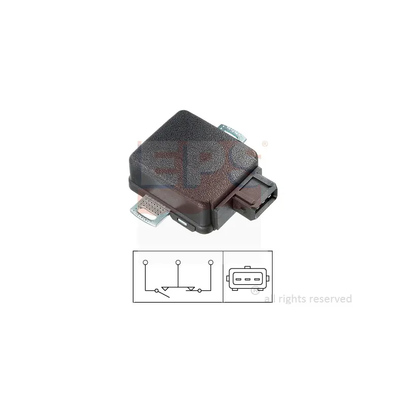 Capteur, position du papillon EPS 1.995.046