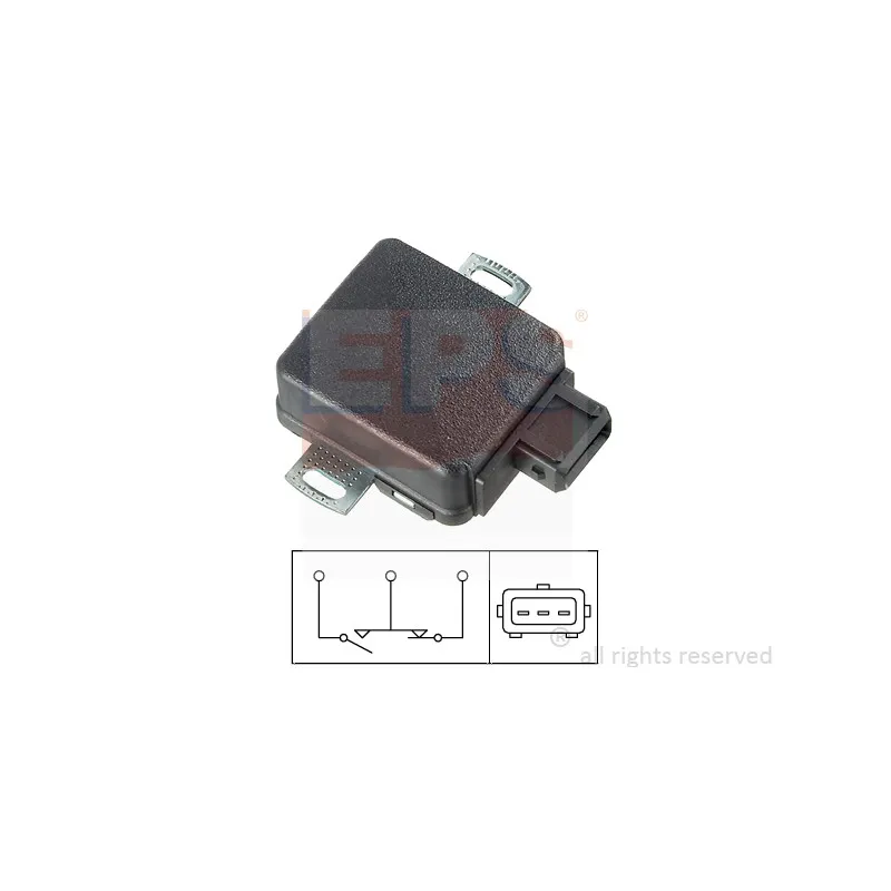 Capteur, position du papillon EPS 1.995.066