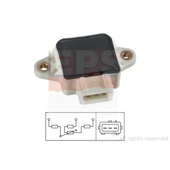 Capteur, position du papillon EPS 1.995.082
