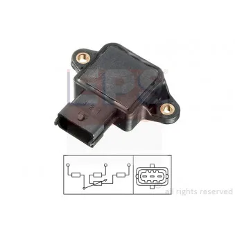 Capteur, position du papillon EPS 1.995.086