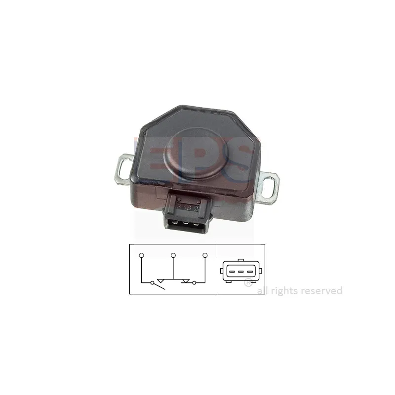 Capteur, position du papillon EPS 1.995.091