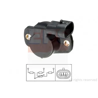 Capteur, position du papillon EPS 1.995.094