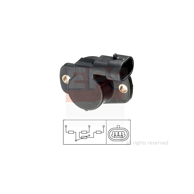 Capteur, position du papillon EPS 1.995.094