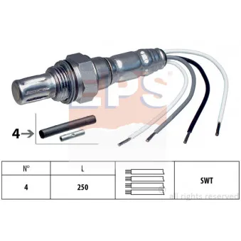 Sonde lambda EPS 1.997.008