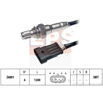 Sonde lambda EPS 1.997.023