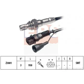 Sonde lambda EPS 1.997.026