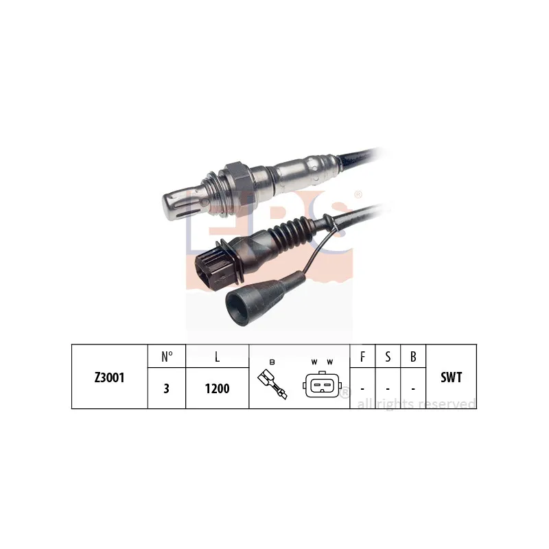 Sonde lambda EPS 1.997.028