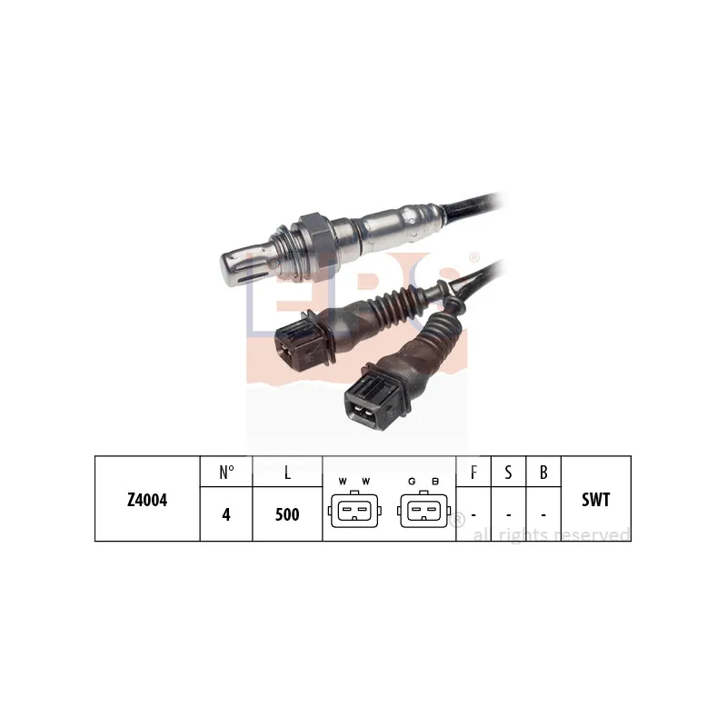 Sonde lambda EPS 1.997.036