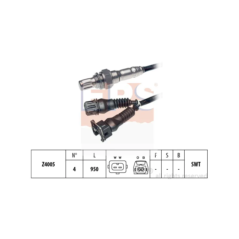 Sonde lambda EPS 1.997.037