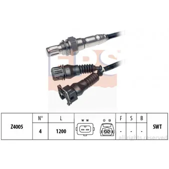 Sonde lambda EPS 1.997.041