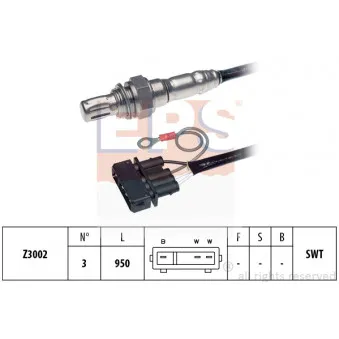 Sonde lambda EPS 1.997.044