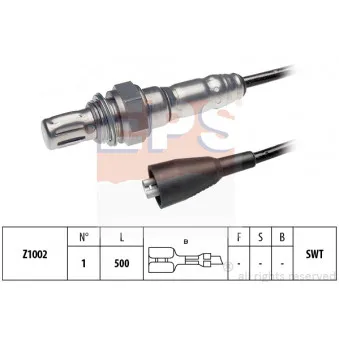Sonde lambda EPS 1.997.047