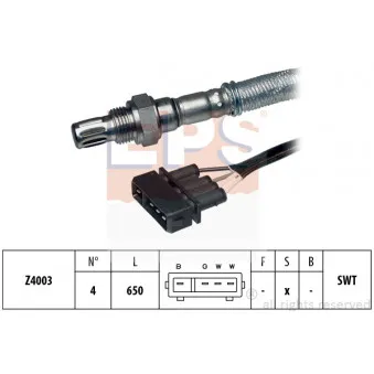 Sonde lambda EPS 1.997.056