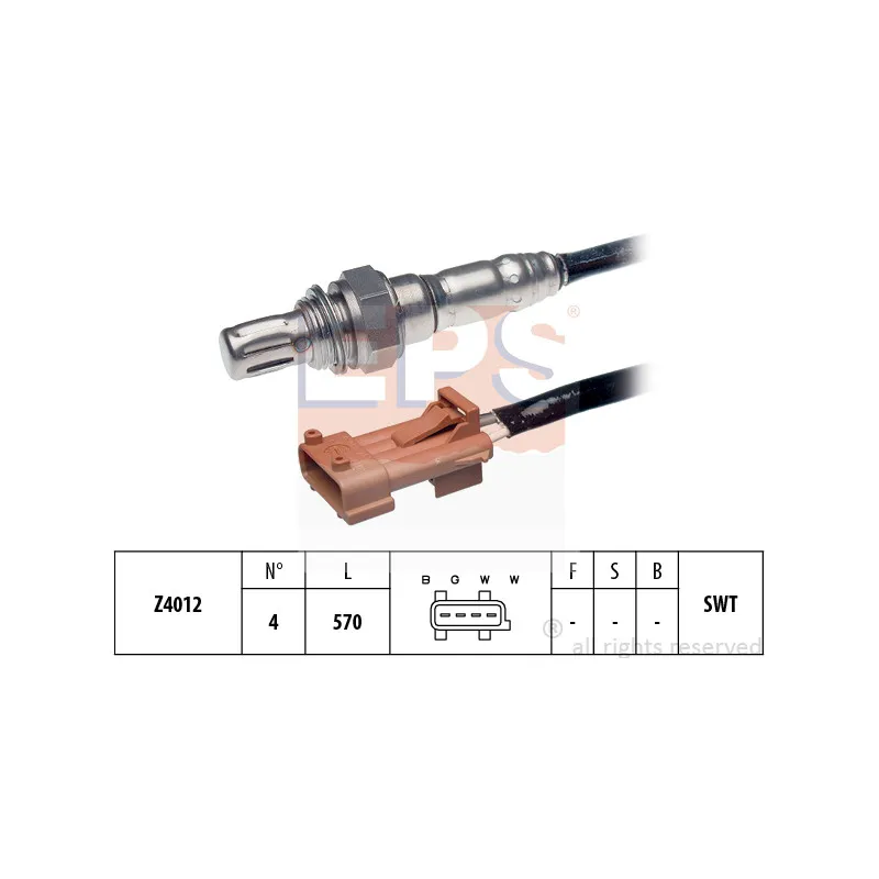 Sonde lambda EPS 1.997.067