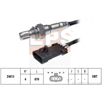 Sonde lambda EPS 1.997.070