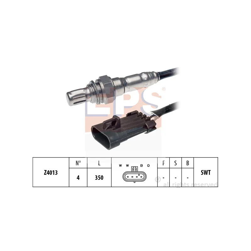 Sonde lambda EPS 1.997.077