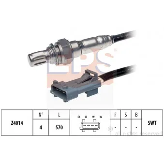 Sonde lambda EPS 1.997.082