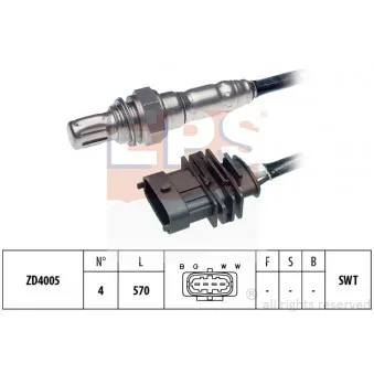 Sonde lambda EPS 1.997.089