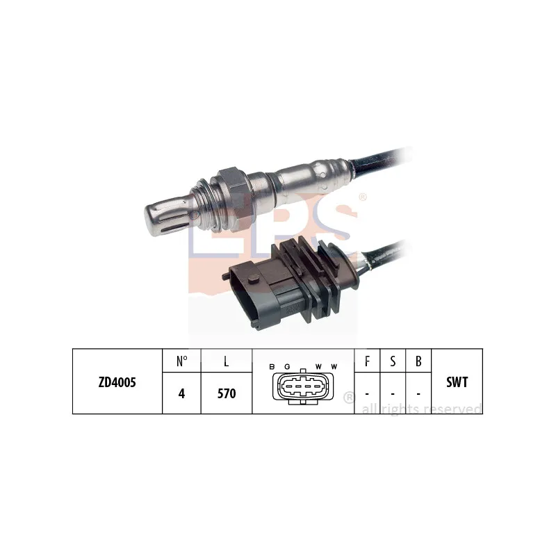 Sonde lambda EPS 1.997.089
