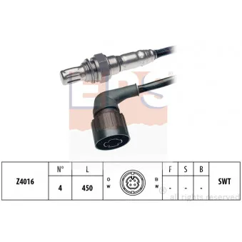 Sonde lambda EPS 1.997.101
