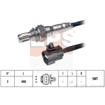 Sonde lambda EPS 1.997.110