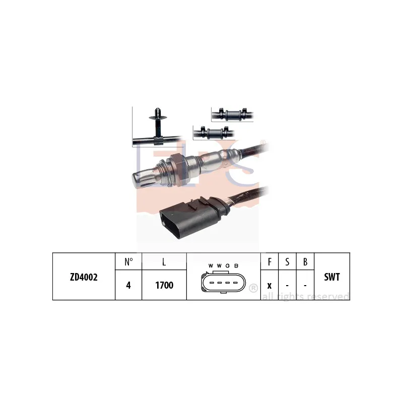 Sonde lambda EPS 1.997.165