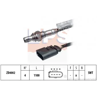 Sonde lambda EPS 1.997.170