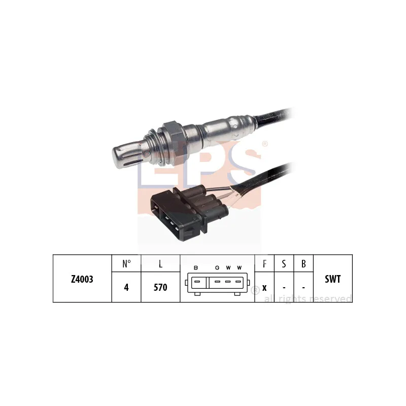 Sonde lambda EPS 1.997.192