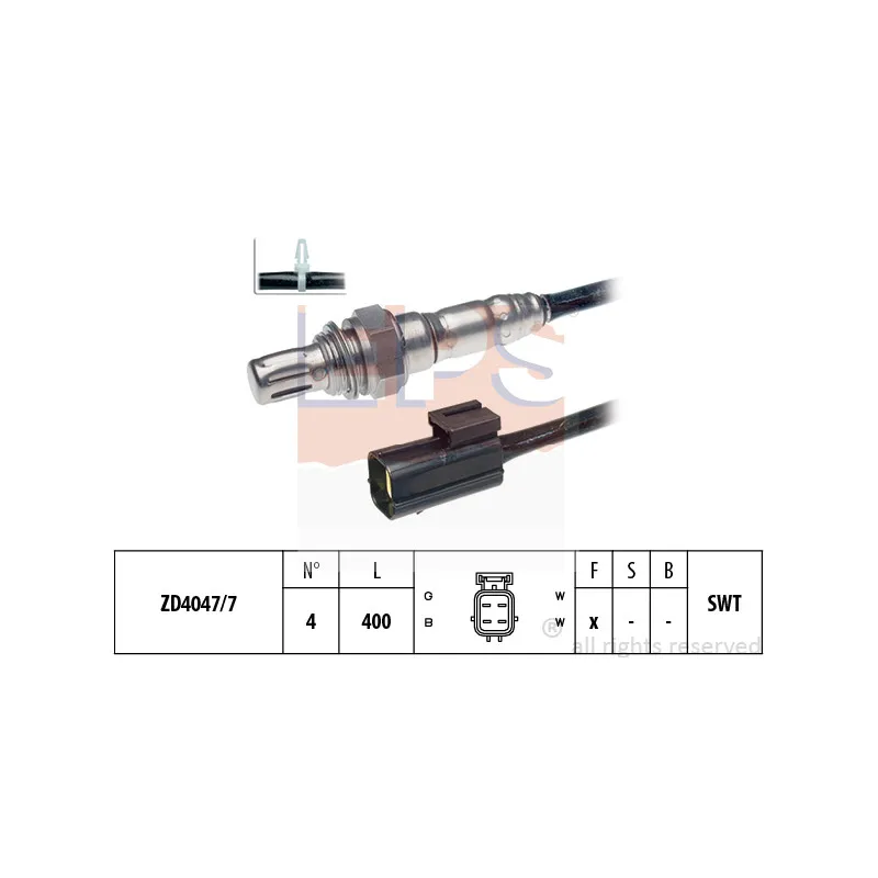 Sonde lambda EPS 1.997.198