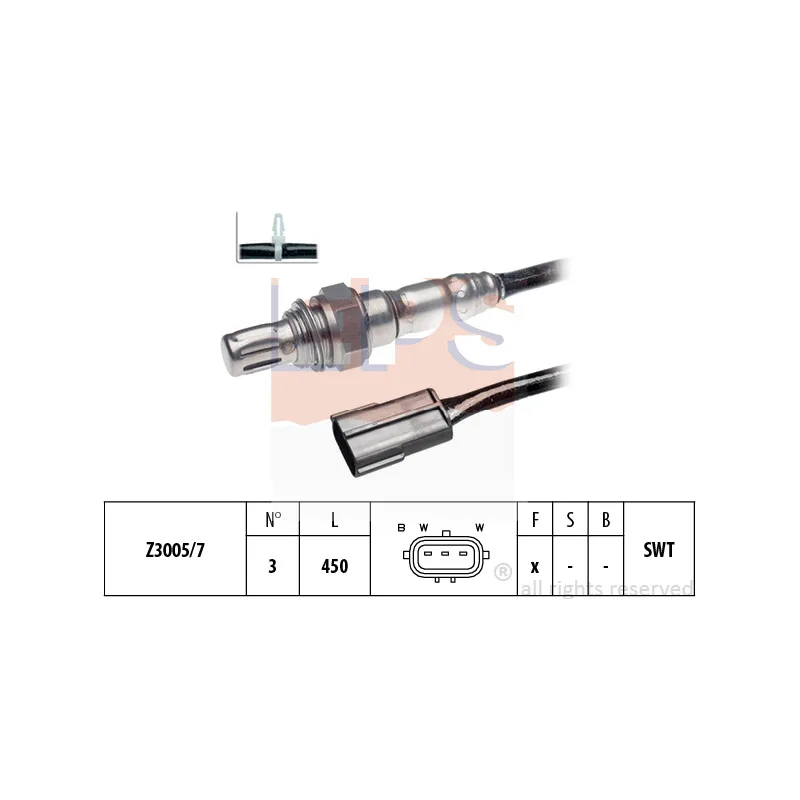 Sonde lambda EPS 1.997.209