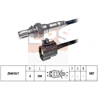 Sonde lambda EPS 1.997.228