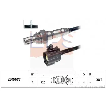 Sonde lambda EPS 1.997.231